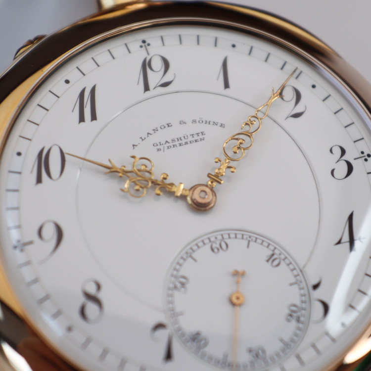 A. Lange & Söhne Lepine Taschenuhr Gelbgold - Bild 2 
